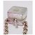 CHANEL Matelasse Chain Shoulder Pouch Lamb Skin Gold Silver CC Auth bs36858SAM Argento D'oro - vista 6