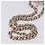 CHANEL Matelasse Chain Shoulder Pouch Lamb Skin Gold Silver CC Auth bs36858SAM Argento D'oro - vista 7