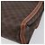 Céline Borsa a tracolla CELINE Macadam PVC Pelle Marrone Tono Oro Auth 201420 - vista 17