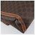 Céline Borsa a tracolla CELINE Macadam PVC Pelle Marrone Tono Oro Auth 201420 - vista 18