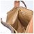 Céline Borsa a tracolla CELINE Macadam PVC Pelle Marrone Tono Oro Auth 201420 - vista 22