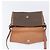 Céline Borsa a tracolla CELINE Macadam PVC Pelle Marrone Tono Oro Auth 201420 - vista 9