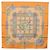 Hermès HERMES Carré 90 Seidentuch "LES RUBANS DU CHEVAL" Orange Auth 199852M