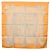 Hermès HERMES Carré 90 Seidentuch "LES RUBANS DU CHEVAL" Orange Auth 199852M - Ansicht 15