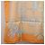 Hermès HERMES Carré 90 Seidentuch "LES RUBANS DU CHEVAL" Orange Auth 199852M - Ansicht 22