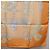 Hermès HERMES Carré 90 Seidentuch "LES RUBANS DU CHEVAL" Orange Auth 199852M - Ansicht 24