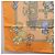 Hermès HERMES Carré 90 Seidentuch "LES RUBANS DU CHEVAL" Orange Auth 199852M - Ansicht 8