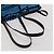Borsa a mano BOTTEGA VENETA Canvas 2way Blue Auth bs36936 - vista 7