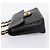 Borsa a tracolla CHANEL Big Matelasse 30 con catena in pelle d'agnello nera e oro CC Auth 203491SAV Nero D'oro - vista 3