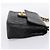 Borsa a tracolla CHANEL Big Matelasse 30 con catena in pelle d'agnello nera e oro CC Auth 203491SAV Nero D'oro - vista 4