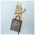 Céline CELINE Macadam Canvas Vertical Cabas Small Hand Bag Navy Gold Auth 202902M D'oro Blu navy - vista 29