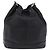 Borsa a tracolla Burberrys in pelle nera e oro Auth 201263A Nero - vista 2
