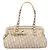 Borsa a mano Christian Dior Trotter Canvas Romantic PVC Beige Silver Auth 202956 Argento - vista 13