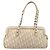 Borsa a mano Christian Dior Trotter Canvas Romantic PVC Beige Silver Auth 202956 Argento - vista 2