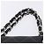 Borsa a mano CHANEL Matelasse con catena in pelle nera e argento CC Auth ka6174SAV Nero - vista 15