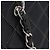 Borsa a mano CHANEL Matelasse con catena in pelle nera e argento CC Auth ka6174SAV Nero - vista 9