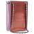 Borsa a tracolla con catena CHANEL Vernice Rosa Argento CC Auth 203084M