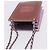 Borsa a tracolla con catena CHANEL Vernice Rosa Argento CC Auth 203084M - vista 6