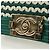 CHANEL Boy Chanel 20 Borsa a tracolla con catena in pelle Verde Oro CC Auth 203249SAM D'oro - vista 18