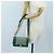 CHANEL Boy Chanel 20 Borsa a tracolla con catena in pelle Verde Oro CC Auth 203249SAM D'oro - vista 24