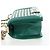 CHANEL Boy Chanel 20 Borsa a tracolla con catena in pelle Verde Oro CC Auth 203249SAM D'oro - vista 3