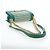 CHANEL Boy Chanel 20 Borsa a tracolla con catena in pelle Verde Oro CC Auth 203249SAM D'oro - vista 7