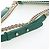 CHANEL Boy Chanel 20 Borsa a tracolla con catena in pelle Verde Oro CC Auth 203249SAM D'oro - vista 8
