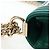 CHANEL Boy Chanel 20 Borsa a tracolla con catena in pelle Verde Oro CC Auth 203249SAM D'oro - vista 9