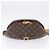 LOUIS VUITTON Monogram Bum Bag Shoulder Bag M43644 LV Auth 203308SAV Monogramma - vista 5