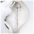 CHANEL Borsa a tracolla con catena New Travel Line in tela CC argento Auth 200755 - vista 27