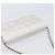 CHANEL Borsa a tracolla con catena New Travel Line in tela CC argento Auth 200755 - vista 6