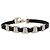 Bracciale Salvatore Ferragamo Vala Pelle Nero Oro Auth SW2868 D'oro - vista 2