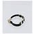 Bracciale Salvatore Ferragamo Vala Pelle Nero Oro Auth SW2868 D'oro - vista 5