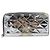 Cartera larga PRADA de cuero Silver Auth 203045 Plata - vista 13