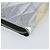 Cartera larga PRADA de cuero Silver Auth 203045 Plata - vista 17