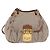 Borsa a tracolla Miu Miu Matelassé con catena in tela beige e oro Auth 202216V - vista 13