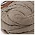 Borsa a tracolla Miu Miu Matelassé con catena in tela beige e oro Auth 202216V - vista 17