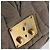 Borsa a tracolla Miu Miu Matelassé con catena in tela beige e oro Auth 202216V - vista 9