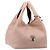 LOEWE Kaliyu GM Handtasche aus Leder Rosa Silber Auth hk4026A Pink