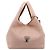 LOEWE Kaliyu GM Handtasche aus Leder Rosa Silber Auth hk4026A Pink - Ansicht 13