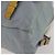 Mochila PRADA Nylon Cinza Prata Auth 197693 Marrom - vista 16