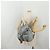 Mochila PRADA Nylon Cinza Prata Auth 197693 Marrom - vista 29