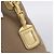 PRADA Handtasche Jacquard Beige Gold Auth 202467 Golden - Ansicht 10