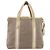 PRADA Handtasche Jacquard Beige Gold Auth 202467 Golden - Ansicht 13