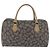 Autre Marque Borsa a mano SAINT LAURENT PVC Pelle Nero Beige Auth 201308 - vista 2