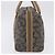 Autre Marque Borsa a mano SAINT LAURENT PVC Pelle Nero Beige Auth 201308 - vista 3
