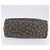 Autre Marque Borsa a mano SAINT LAURENT PVC Pelle Nero Beige Auth 201308 - vista 5