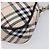 BURBERRY Nova Check Blue Label Accessory Pouch Canvas Beige Silver Auth 203006A Plata - vista 15