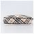 BURBERRY Nova Check Blue Label Accessory Pouch Canvas Beige Silver Auth 203006A Plata - vista 5