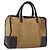 Borsa a mano LOEWE Amazona 32 in camoscio beige tono oro Auth ka6134